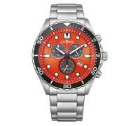 Citizen Montre Argent Chronographe Hommes Of Sporty Aqua AT2560-84X