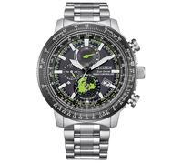Citizen Montre Promaster Geo Trekker Eco-Drive Multi-cadrans pour hommes Argent BY3006-53E
