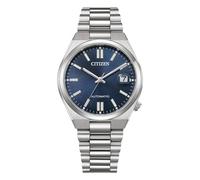 Citizen Montre mécanique automatique Tsuyosa NJ0200-50M 37 mm cadran bleu verre saphir