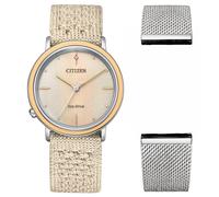 Citizen Montre Beige Analogique Femmes L Ambiluna Collection EM1006-40A