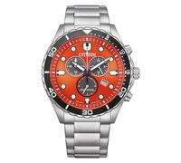 Montre - CITIZEN - Eco-Drive Sporty Aqua AT2560-84X - Quartz - 43 mm - Acier inoxydable - Orange