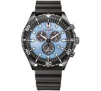 Citizen Montre Chronographe AT256718L Homme Eco-Drive Sporty Aqua