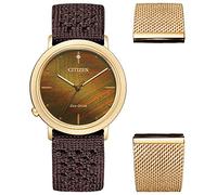 Citizen Montre pour Femme Analogique Eco-Drive avec Un Bracelet en Tissu L Ambiluna Collection