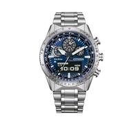 Citizen Montre Promaster Sky Pilot JV2000-51L - Eco-Drive U830 acier cadran bleu 20 ATM homme