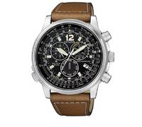 Citizen Montre radiocommandée CB5860-27E Pilot Chrono E660 Eco-Drive