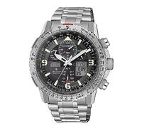 Citizen Montre à Quartz JY8100-80E Radio-contrôlée Eco-Drive Noire 20 ATM