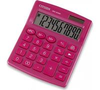 Citizen Office SDC-810NRPKE Calculatrice de poche rose Affichage (chiffres) : 10 à énergie solaire, sur piles (L x H x P) 105 x 21 x 127 mm (7242326)
