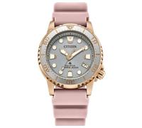 Citizen Promaster Aqualand EO2023-00A Eco-Drive Montre Solaire en Acier Inoxydable avec Bracelet en Caoutchouc