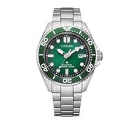 Citizen Promaster Eco-Drive BN0269-50W Montre pour homme en acier Vert 20 bar