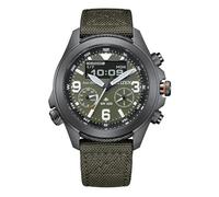 Citizen Promaster Land Limited Edition Anniversary Green Men's Watch JV1005-02W Eco Drive Fabric Strap