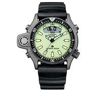 Citizen Montre Promaster JP2007-17W Aqualand – Quartz analogique/digital 44 mm, cadran vert 200 m