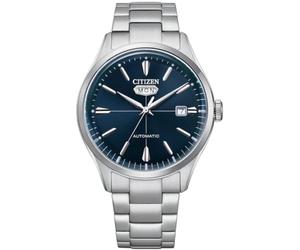 CITIZEN Steel Automatic C7 NH8391-51L Montre pour homme, argent, classique