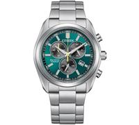 Citizen Super Titanium AT2590-59X Chronographe pour Homme Vert 40 mm
