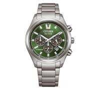 Citizen Super Titanium CA4750-51X Chronographe pour Homme Vert 40 mm