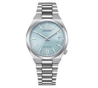 Citizen Tsuyosa Automatic Men's Watch Blue Background NJ0200-50L Steel Case and Bracelet