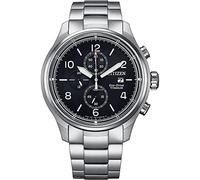 Citizen - Montre Hommes - Eco-Drive - Chronographe - Bracelet Titane Argent - CA0810-88E