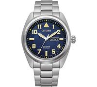 Citizen Montre BM8560-88LE Eco-Drive Super-Titane Bracelet Titane 42 mm Argent Homme 10 ATM