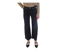 Citizens of Humanity - Lyra Wide Leg Crop Jeans - Femme - Jeans - Bleu - Taille: W29