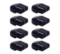 CITKOU Lot de 8 sifflets de cerf pour véhicules activés par le vent noir (3ème génération)