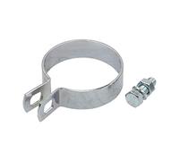 Citomerx Collier d'échappement 60 mm chromé compatible avec Zündapp Puch Kreidler Hercules Mofa Moped Mokick - Argenté