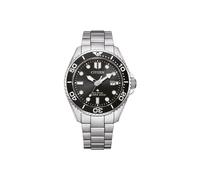 Citizen Montre Homme Promaster Dive BN0261-51E Analogique Eco-Drive Argent 40 mm Verre saphir