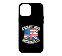 Citoyen, Un Peu américain, Un Peu Patriote Britannique Coque pour iPhone 12 Pro Max