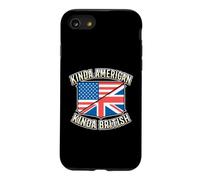 Citoyen, Un Peu américain, Un Peu Patriote Britannique Coque pour iPhone SE (2020) / 7/8