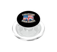 Citoyen, Un Peu américain, Un Peu Patriote Britannique PopSockets PopGrip pour MagSafe
