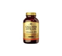 Citrate de calcium avec vitamine D3, 60 comprimés Solgar