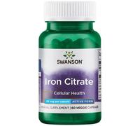 Citrate de fer, 25mg - 60 vcaps