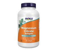 Now Foods Citrate de magnésium gélules molles 180 Glycinate & Malate soutien nerveux