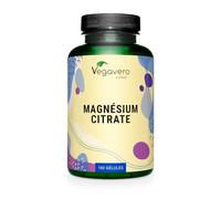 Citrate de Magnesium 400mg | Biodisponibilité Elevée | Testé en Laboratoire | 180 Gélules | Vegan & Sans Additifs | Vegavero®