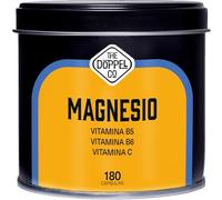 Citrate de Magnésium - 750 mg + Vitamine C, B6, B5 par Dose Journalière - 200 gélules - Magnésium à Haute Biodisponibilité - Vitamines contre la Fatigue - Articulations, Muscles - Sans Plastiques