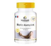 Citrate de magnésium - 90 comprimés - Complexe de biotine - 90 comprimés avec zinc et sélénium - hautement dosé, végan | Warnke Vitalstoffe - Qualité des pharmacies allemandes