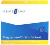 Citrate de magnésium+D direct Menssana poudre 60 pc