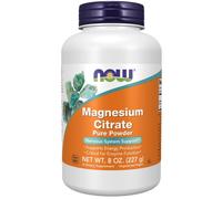 Citrate de magnésium en poudre pure 227 g Now Foods
