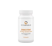 Citrate de Zinc Vitaworld 30 mg (60 capsules)