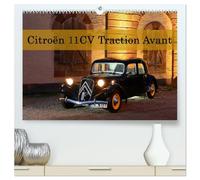 Citroën 11CV Traction Avant (hochwertiger Premium Wandkalender 2026 DIN A2 quer), Kunstdruck in Hochglanz: Nicht nur für Gangster