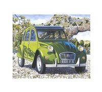 Heller Citroën 2 CV verte – Échelle 1/24 – Réf. 80765