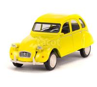 Norev Voiture miniature Citroën 2 CV 6 Club 1979 Jaune 1/43