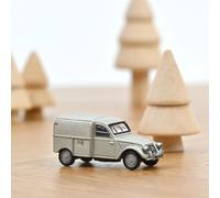 NOREV Modèle réduit Citroën 2CV Fourgonnette Type AU 1951 Gris 1:87 Réf. 151477