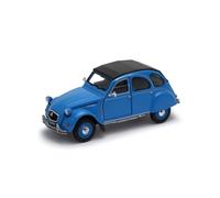 Citroën 2CV Beige - 1/24 Welly Diecast Voiture Miniature 24009A-W