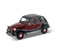 Citroen 2CV Charleston bordeau/noir 1/24 Welly