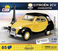 Citroen 2CV Charleston Jaune Noire - 85 pièces 1/35 Cobi