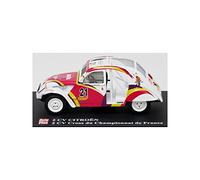 Citroën 2CV Cross du Championnat de France Miniature 1/43 - Voiture miniature - Échelle 1/43 - Métal et plastique - Adulte - Unisex - Enfants de 14 ans et plus
