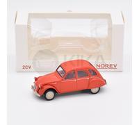 Norev Modèle réduit Voiture Citroën 2CV 1978 - 1/43 Jet Car - Rouge géranium - À partir de 14 ans