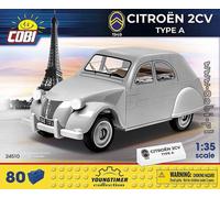 Citroen 2cv Type A - 80 Pièces - Nouveauté Annoncée Pour Juillet / Aout 2021 - Tarif Communiqué Ultérieurement 1949 1/35 Cobi