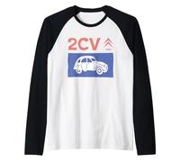 Citroën 2CV Voiture 1948 Rétro Manche Raglan