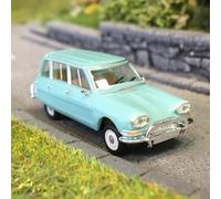 Herpa Voiture miniature H0 Citroën AMI 6 Break Turquoise pastel