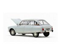 CITROËN Ami 8 Club de 1969 Bleu Thasos Voiture de Collection NOREV 1/18